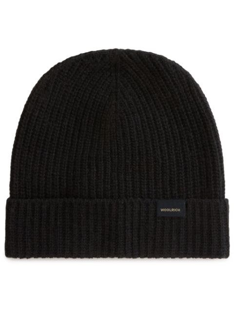 Woolrich ribbed-knit beanie