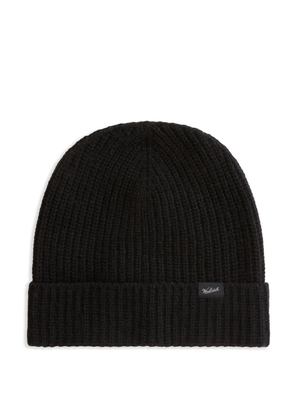 Woolrich ribbed-knit beanie - Black