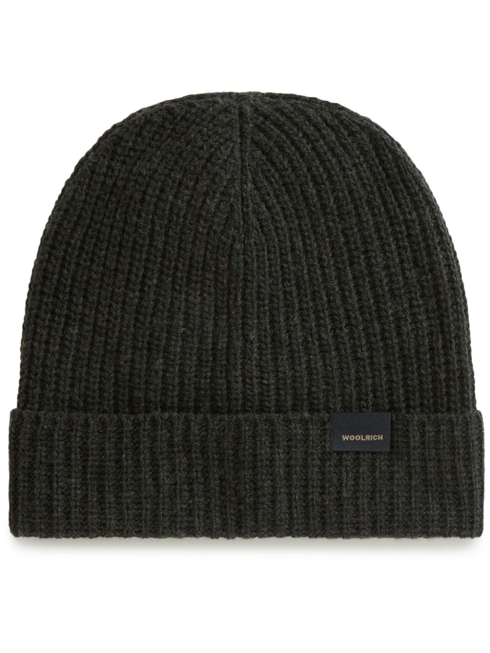 ribbed-knit beanie