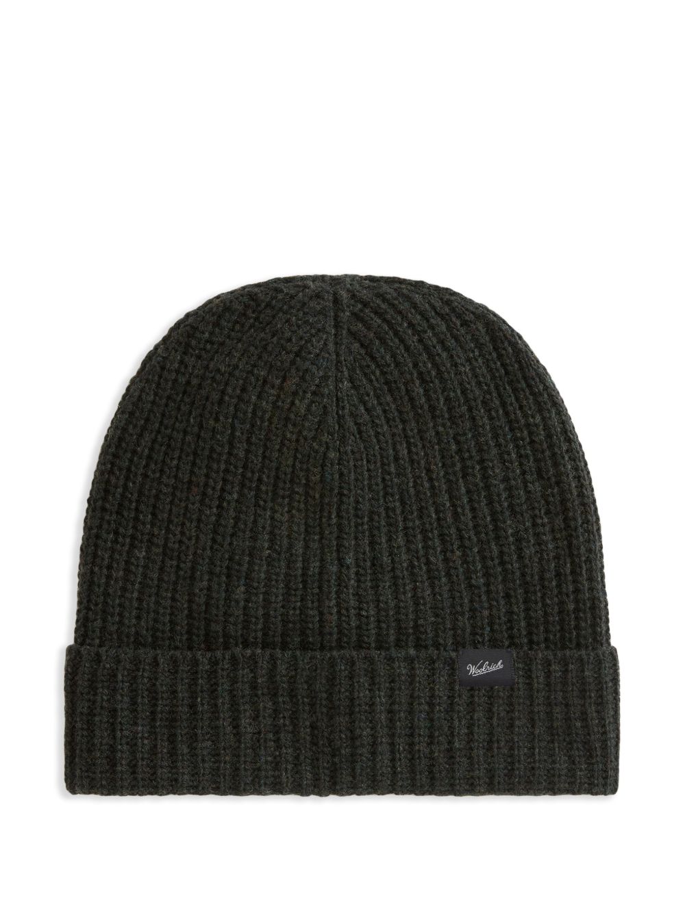 Woolrich ribbed-knit beanie - Green