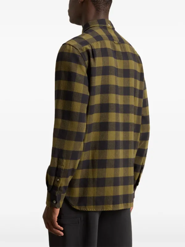 Woolrich フランネル シャツ | グリーン | FARFETCH JP