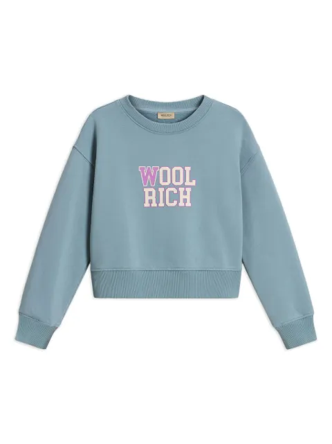 Woolrich logo-print cotton sweatshirt