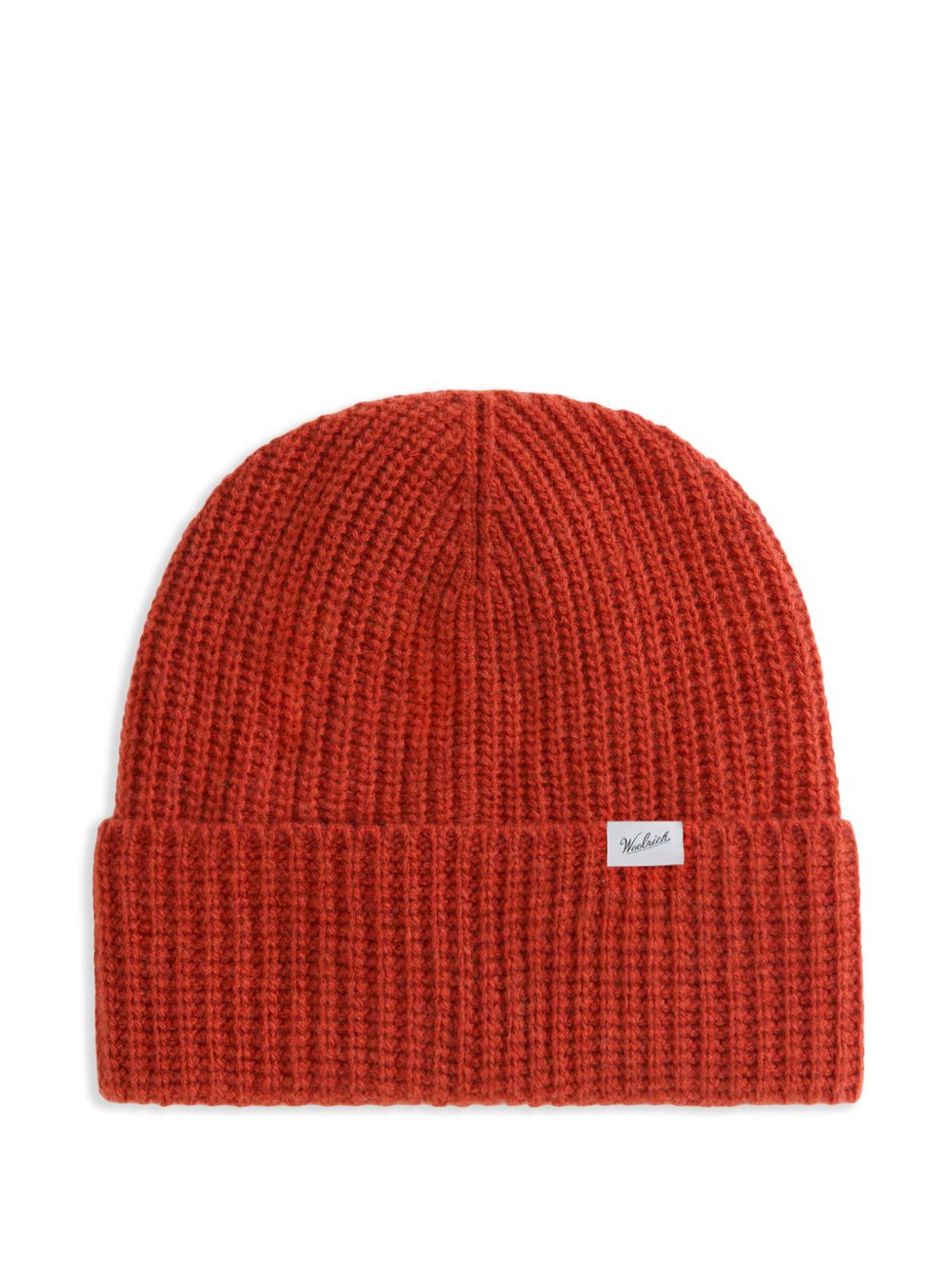 ribbed-knit beanie - Red