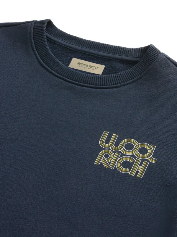 Woolrich Kids Basic Sweatshirt | Blue | FARFETCH VN