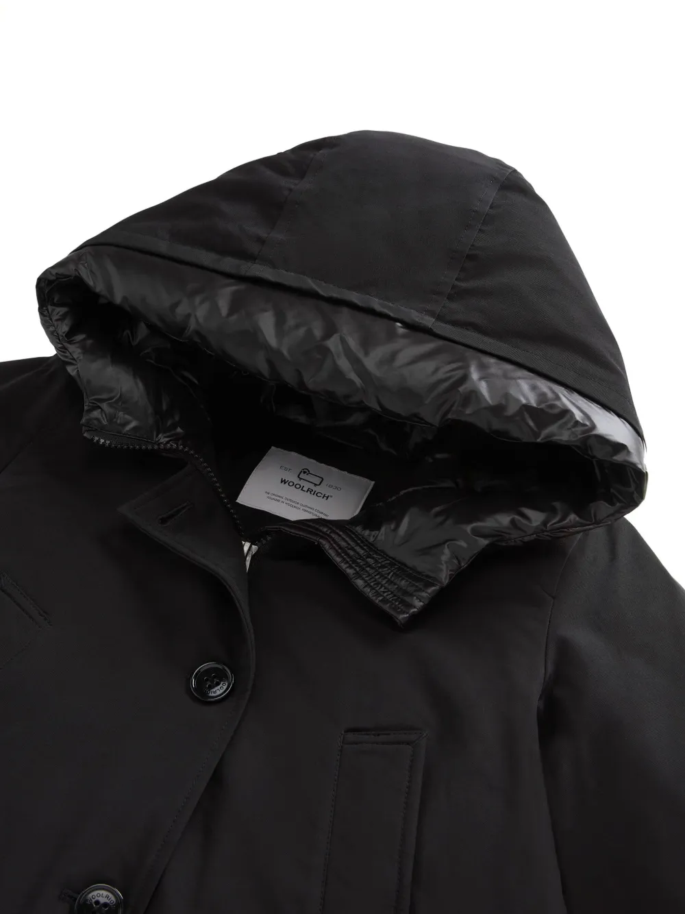  Woolrich Arctic High-neck Jacket - Black 