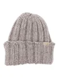 Woolrich chunky-knit beanie - Grey