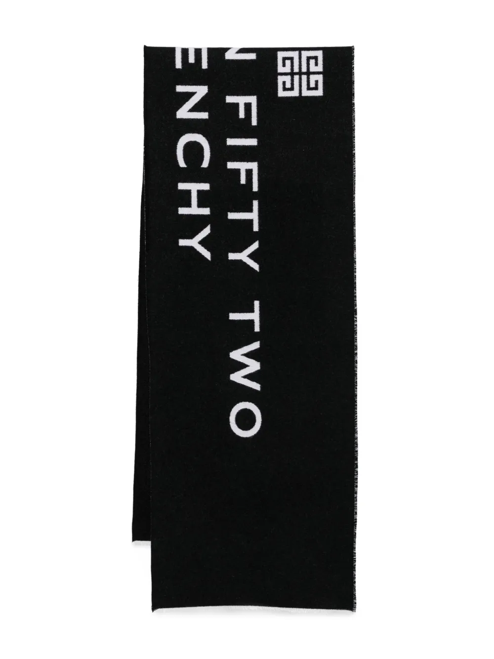 Givenchy Sjaal met jacquard-logo Zwart