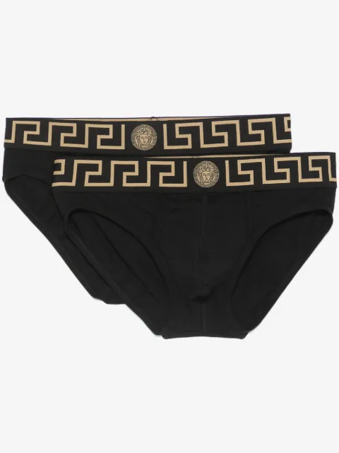 Versace Greca Medusa briefs (set of two)