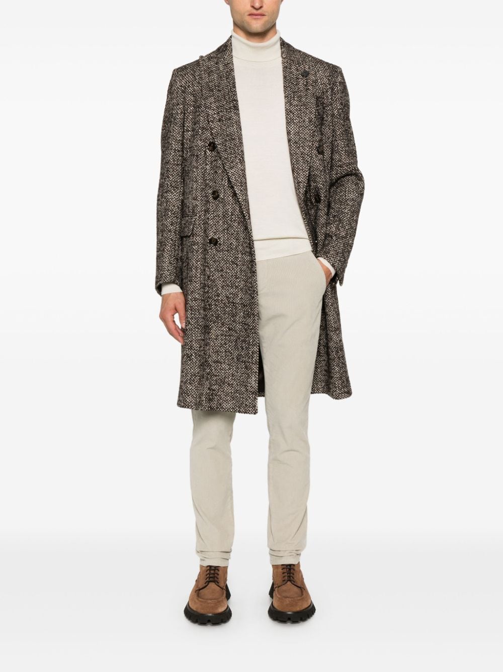 Shop Dondup Gaubert Trousers In Neutrals