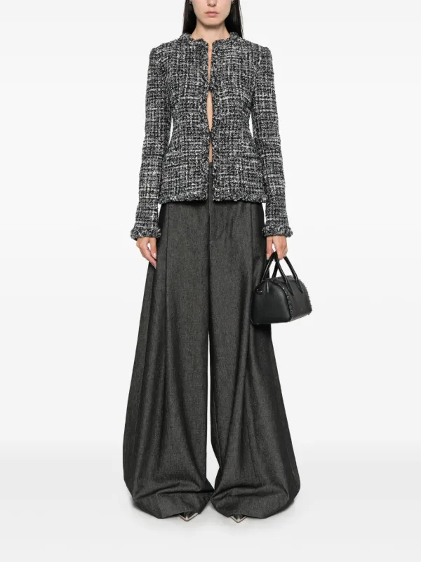 Valentino Garavani Tweed Jacket | Grey | FARFETCH