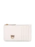 PINKO zip-up wallet - White