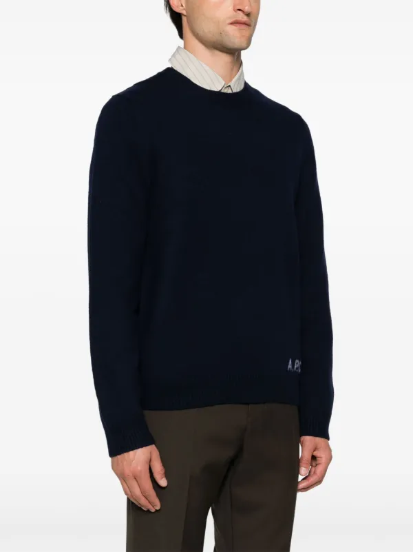 A.P.C. Edward Jumper | Blue | FARFETCH