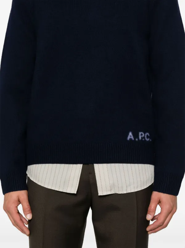 A.P.C. Edward Jumper | Blue | FARFETCH