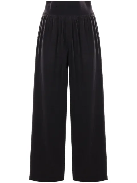 ALAINPAUL logo-waistband trousers