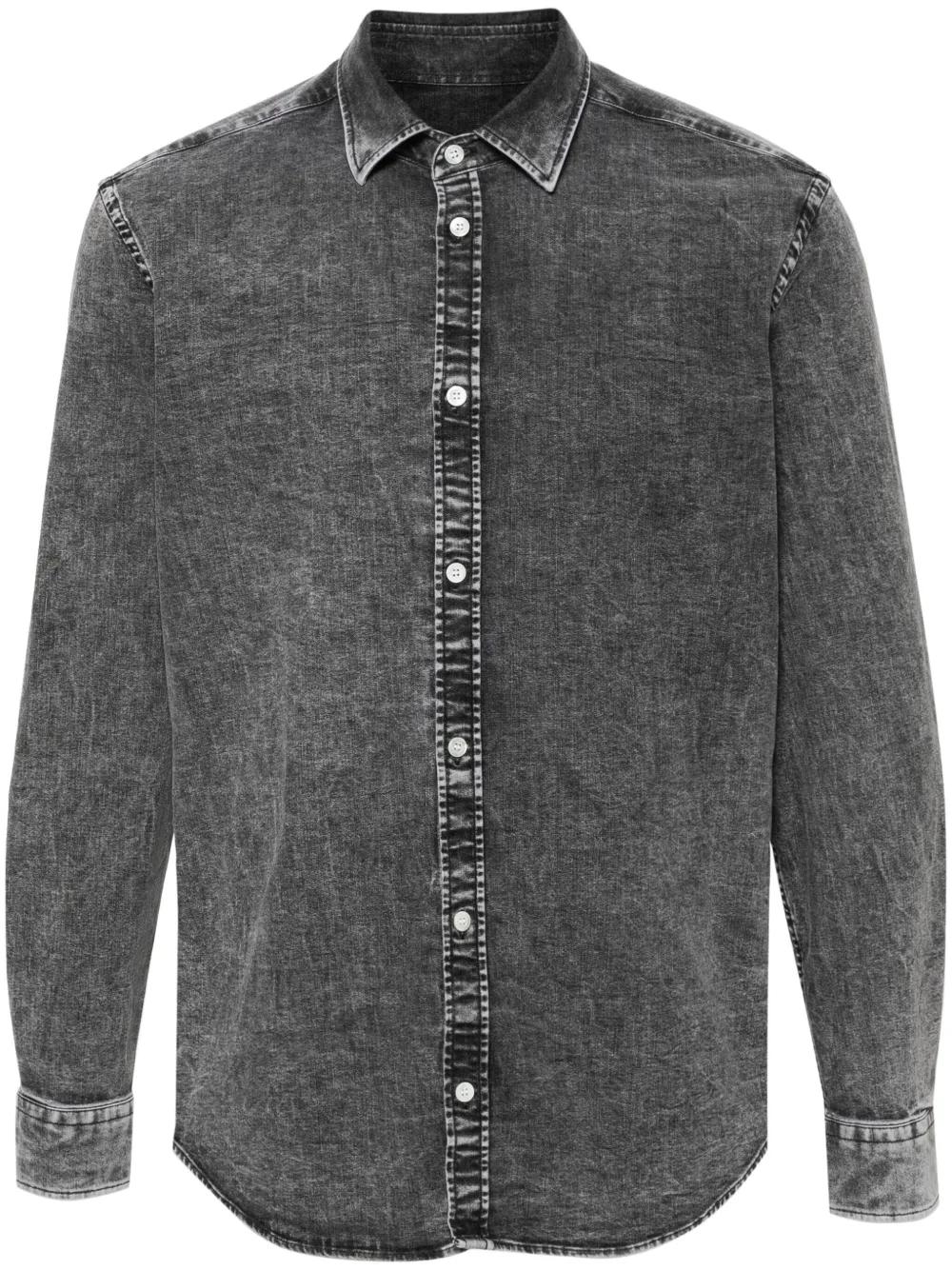 DONDUP Denim overhemd Grijs