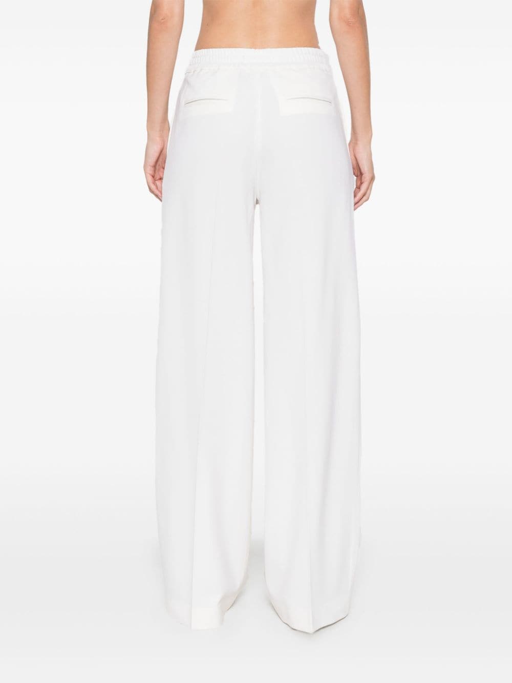 Shop Pt Torino Lorenza Trousers In White