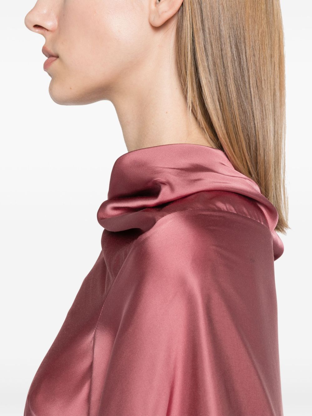 Rick Owens Cylinder blouse Roze