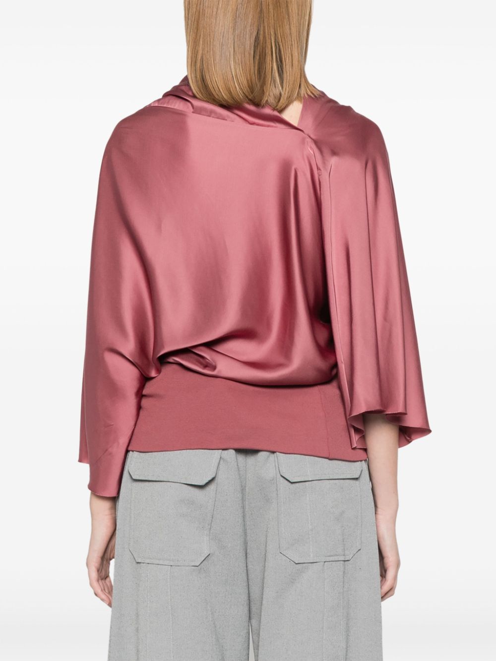 Rick Owens Cylinder blouse Roze