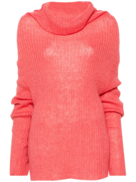 Yohji Yamamoto cowl-neck sweater