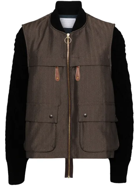 Kolor double-layered jacket