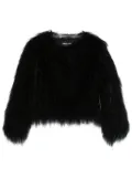 Numerootto Lavinia shearling jacket - Black