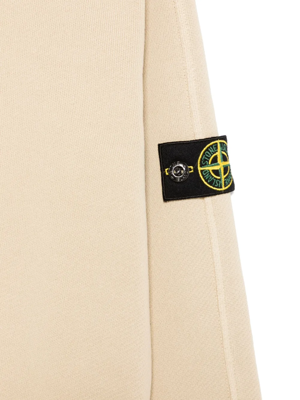 Stone Island Junior Sweater met kompas badge Beige