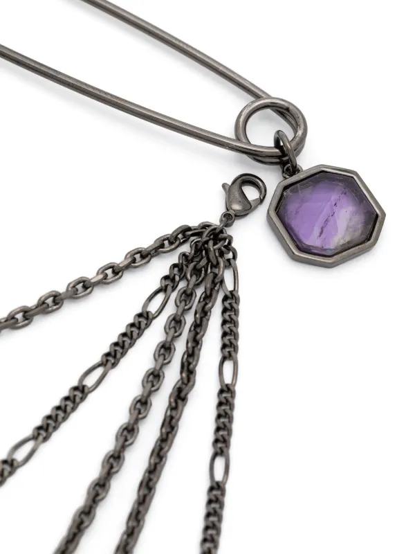 【年中無休】 Amethyst Yamamoto Yohji Pin FARFETCH | Black | 邦楽