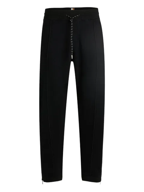 BOSS pantalones con detalles de costuras