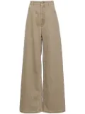 Christopher Esber oversized drop jeans - Neutrals