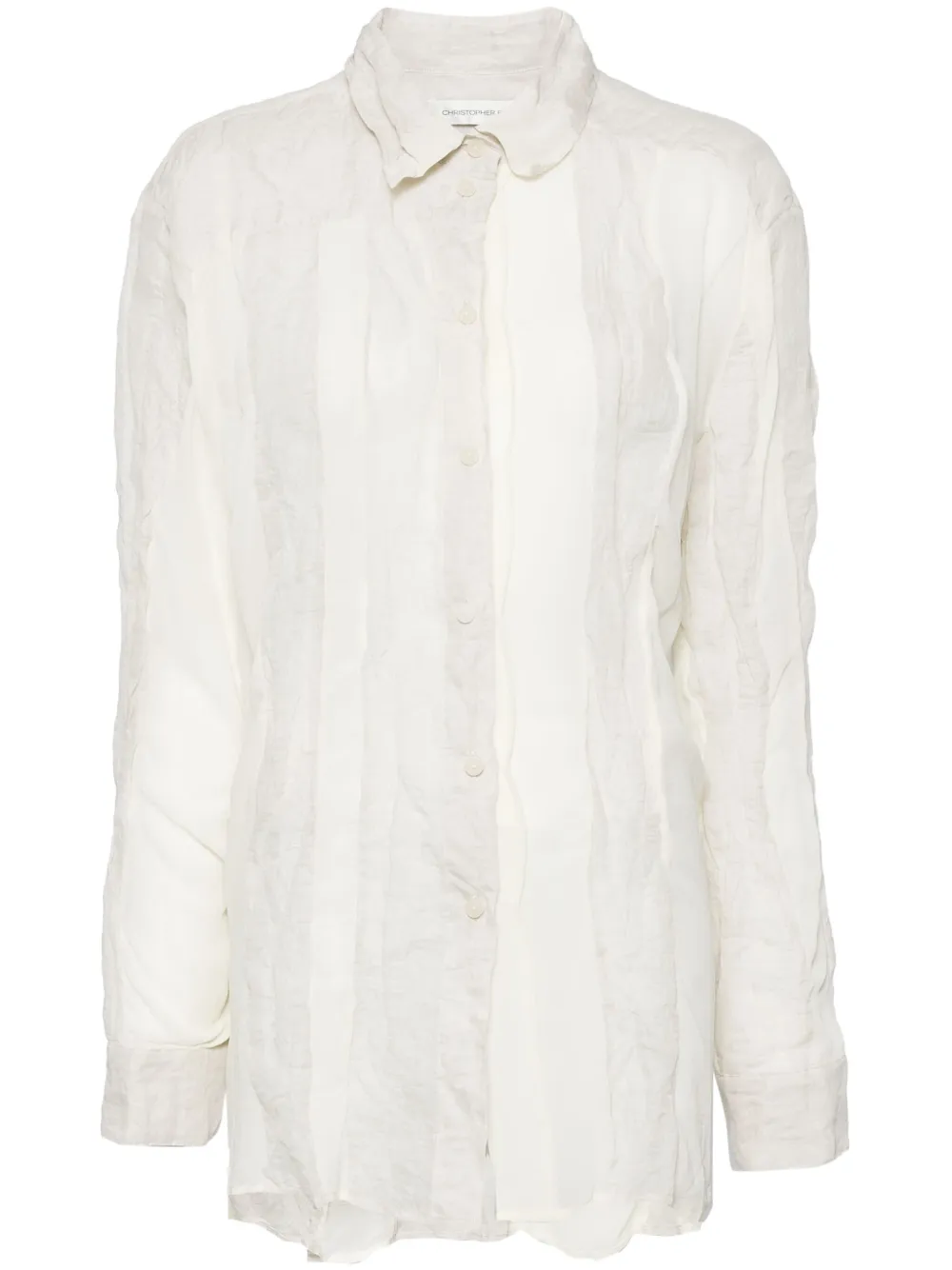Christopher Esber spliced shirt | Neutrals | Image 1