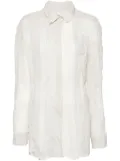 Christopher Esber spliced shirt - Neutrals
