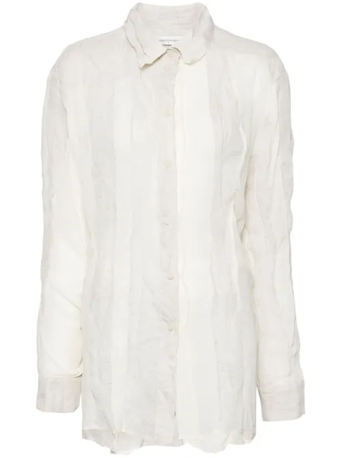 Chemise à détails de sangles - Christopher Esber - Modalova