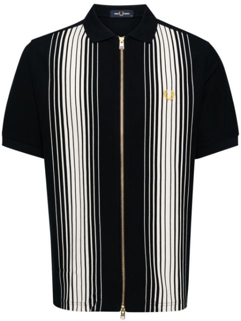 ombre stripe polo