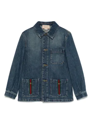 Gucci Kids（グッチ・キッズ）デニムジャケット - FARFETCH