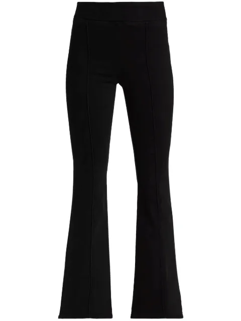 FRAME The Jetset Flare Pintuck jeans