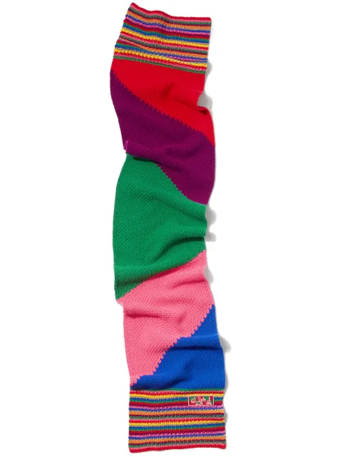 PUCCI mascada con diseño color block