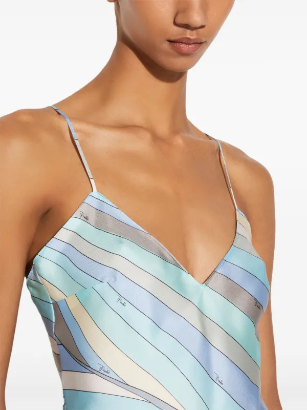 Iride-print bikini briefs