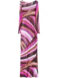PUCCI Iride-print tulle dress - Pink
