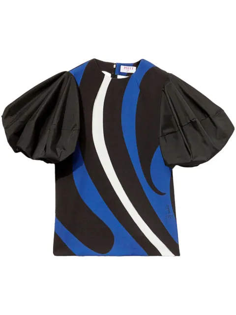 PUCCI top con estampado Marmo