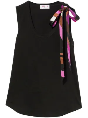 美品　EMILIO PUCCI タンクトップ ノースリーブカットソー 2025年最新】EMILIO PUCCI レディース タンクトップの人気