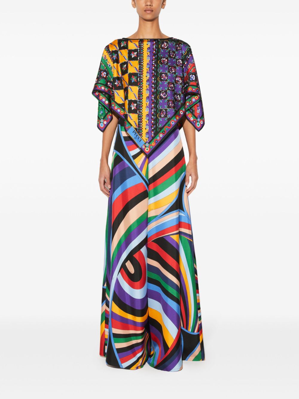 PUCCI Festa Onde tuniek met print - Paars