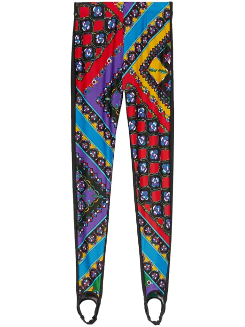 PUCCI Festa-Print stirrup leggings