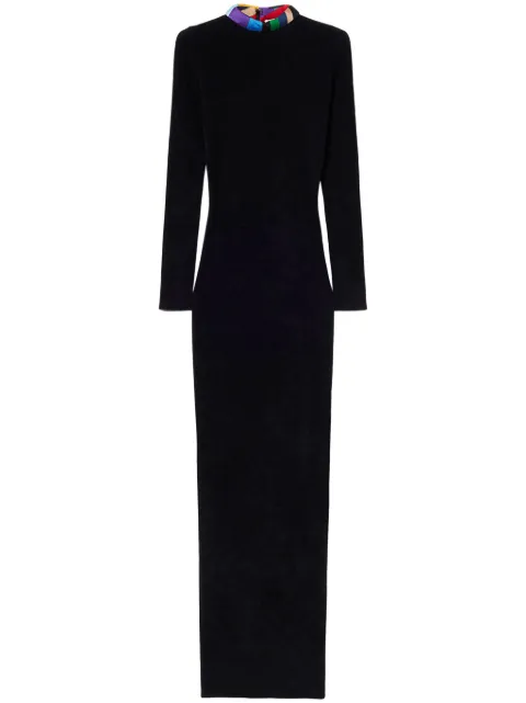 PUCCI فستان ماكسي منسوج