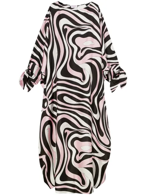 PUCCI abstract-pattern print maxi dress
