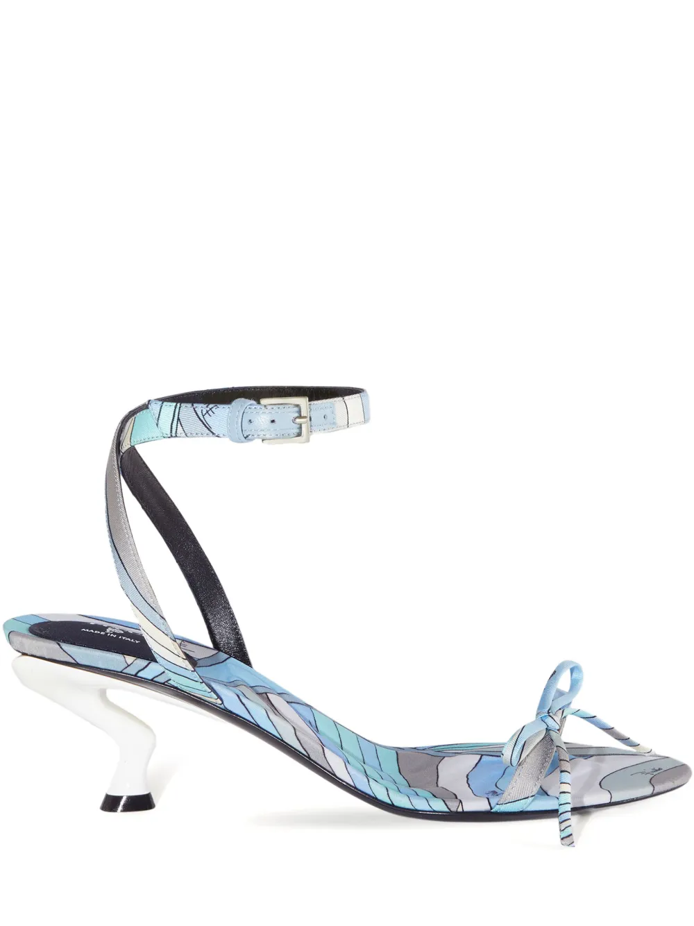 PUCCI Iride-print sandals Blue