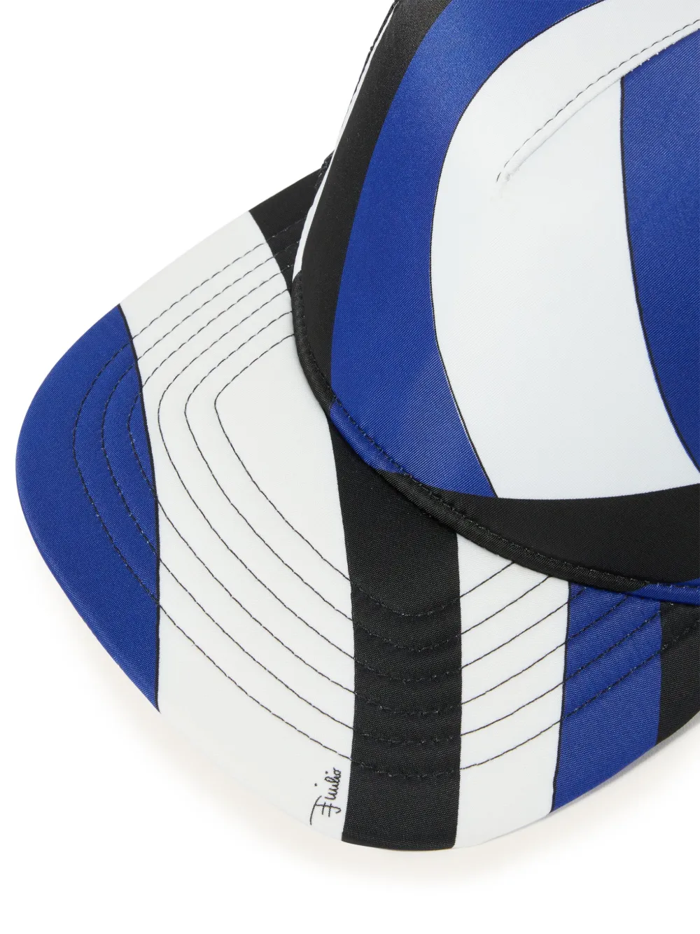 PUCCI Mesh pet met Iride-print - Blauw