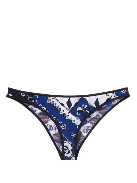 PUCCI Orchidee-print bikini briefs 