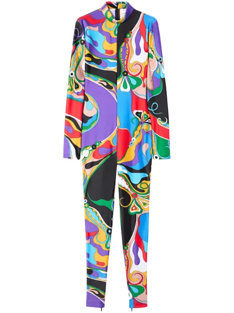 PUCCI padded mock neck jumpsuit