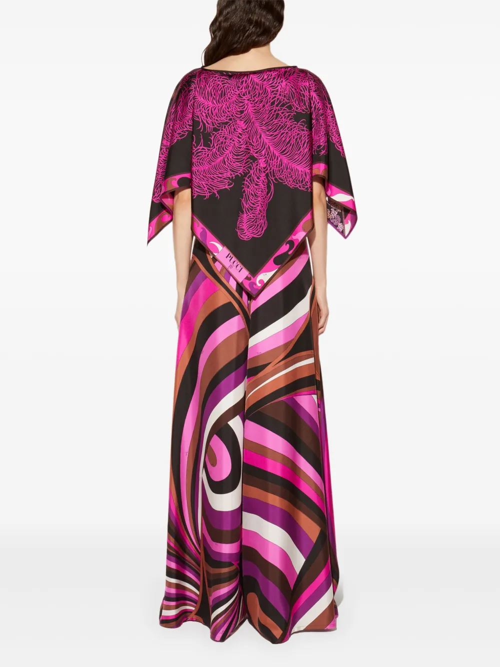 PUCCI Broek met logoprint Paars