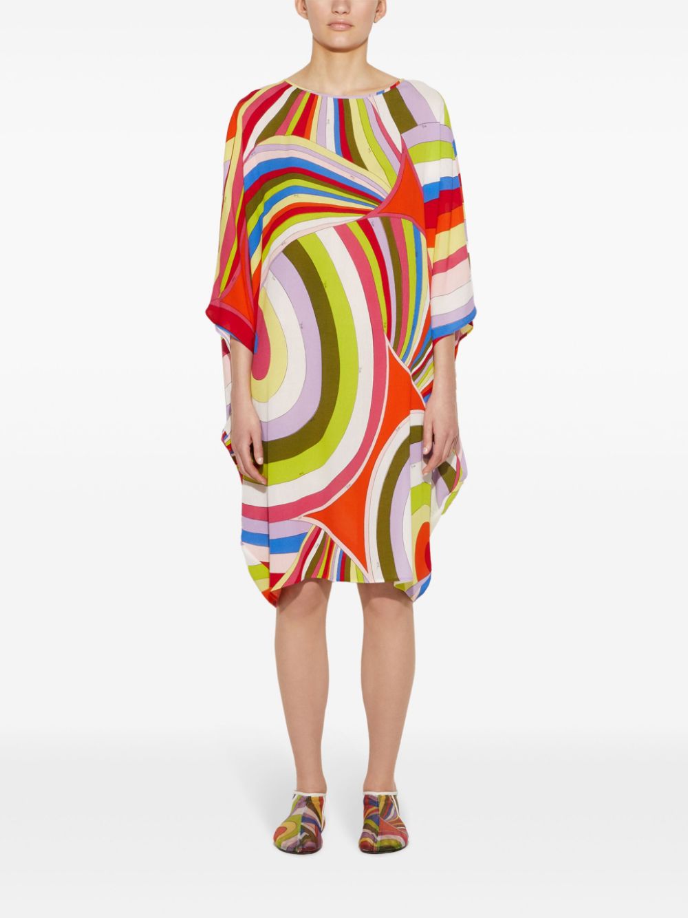 PUCCI Tuniek met print - Rood